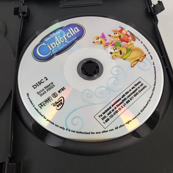 Disney Cinderella Platinum Edition 2-Disc DVD - Picture 3 of 4